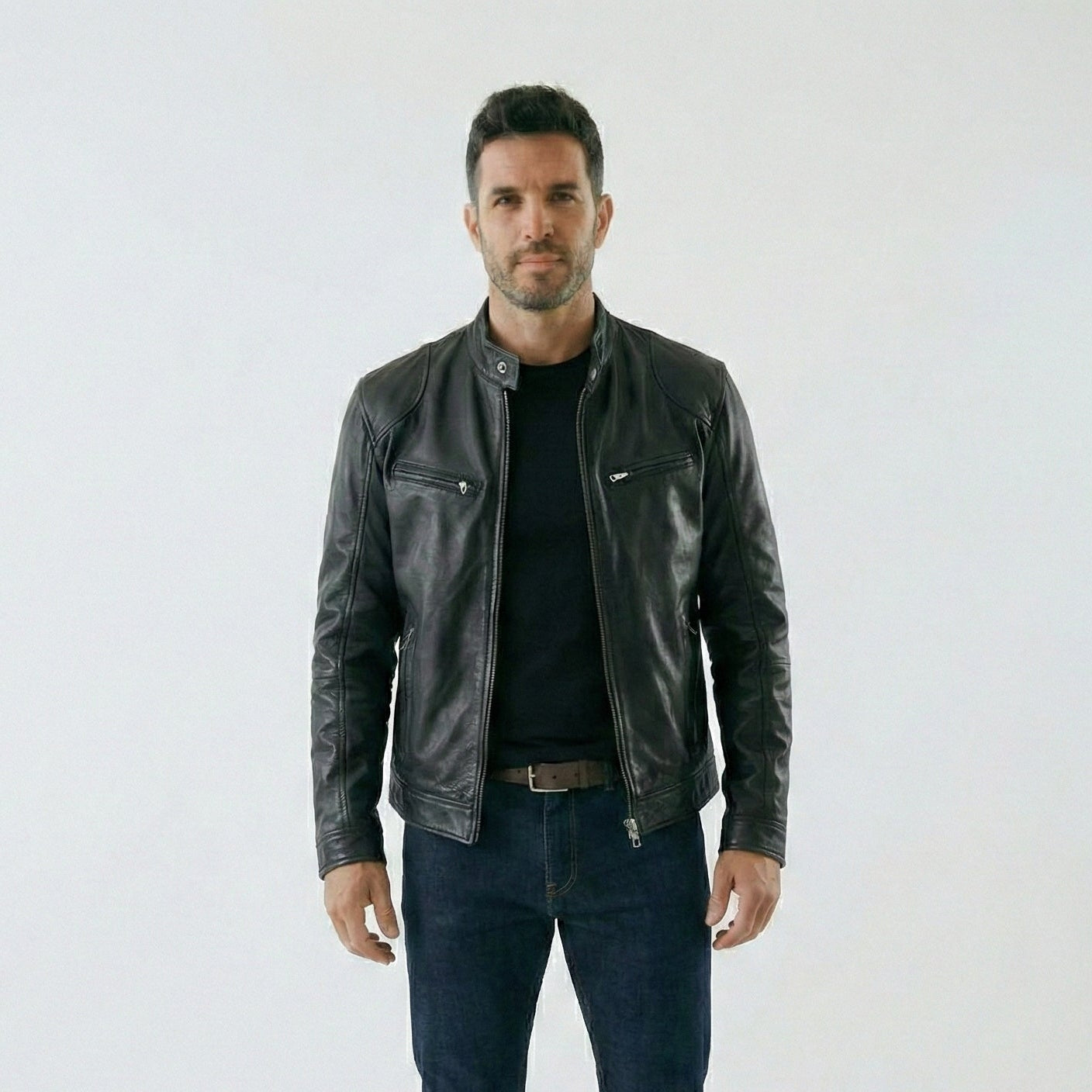 Chaqueta cuero clásica | Rober