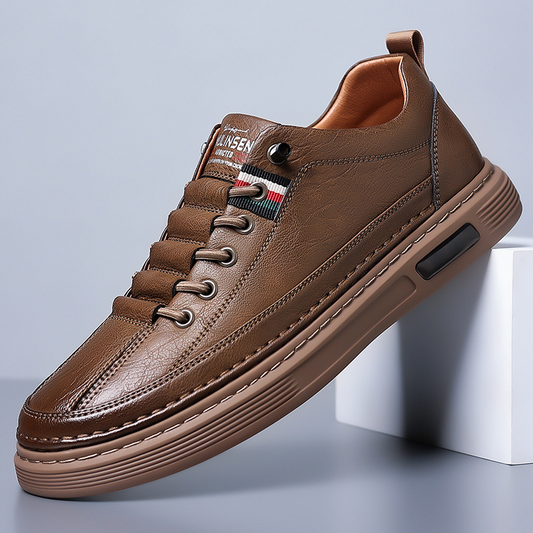 Zapatillas cuero confort | Branik