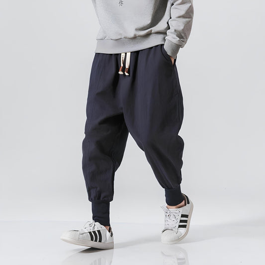 Riku - Pantalones bombachos cómodos de algodón