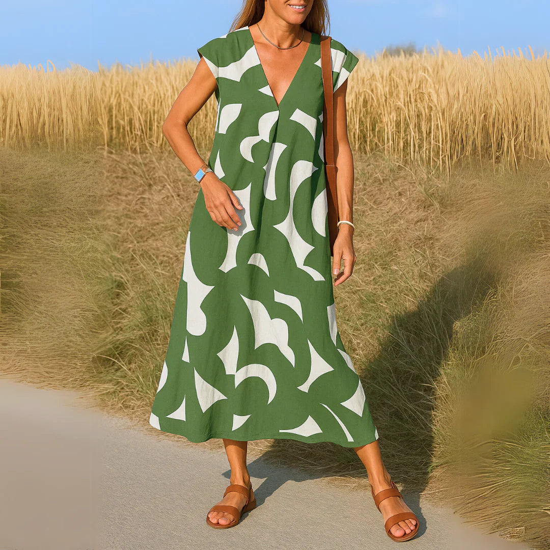Vestido con detalles calados | Valeria