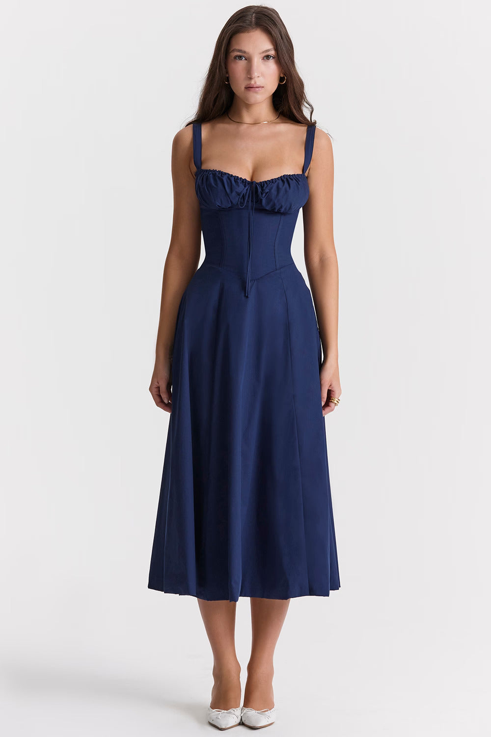 Vestido floral midi | Carmen