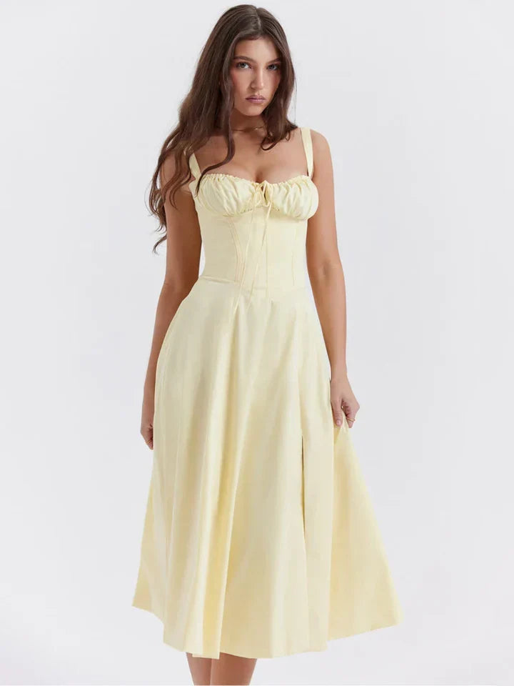 Vestido floral midi | Carmen