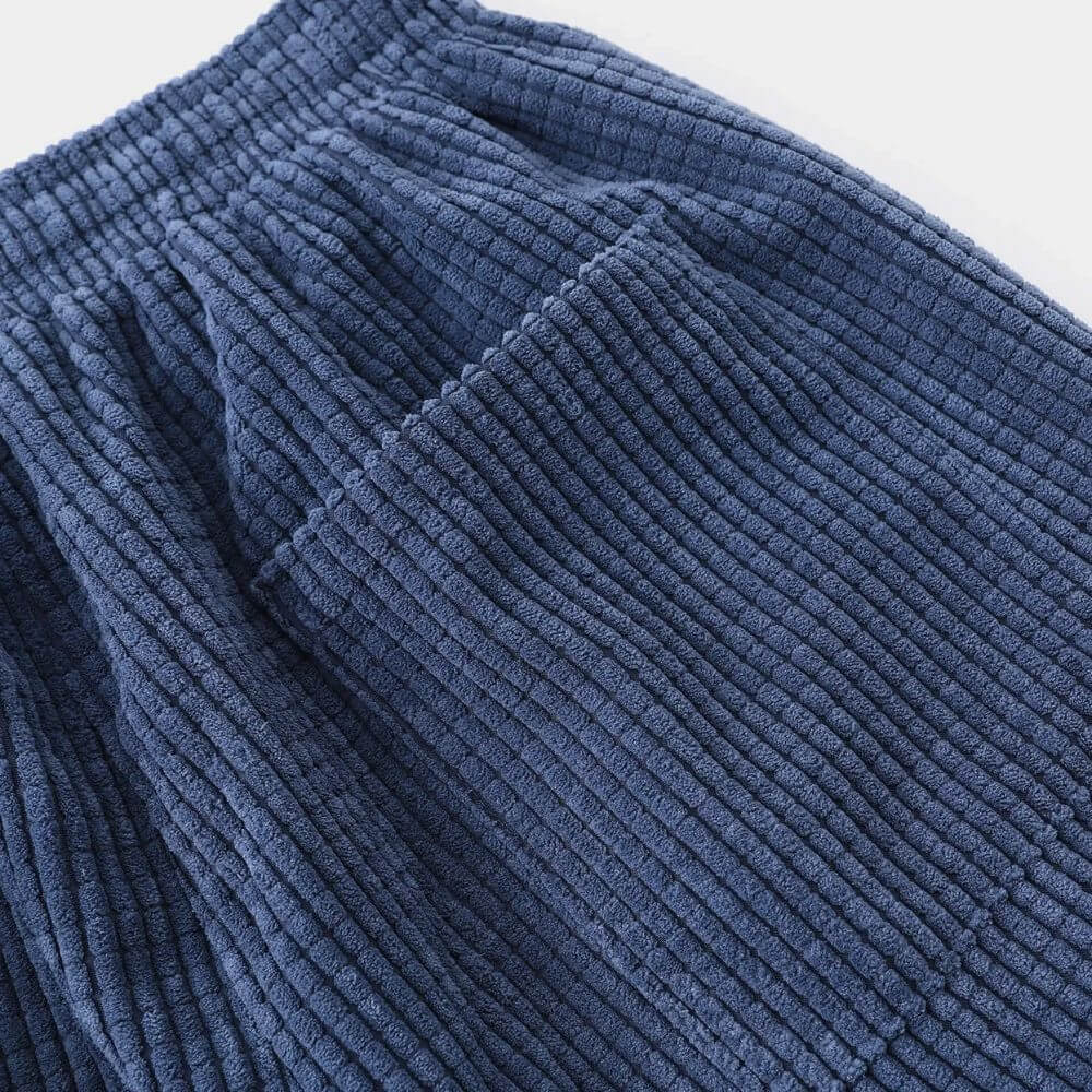 Pantalón oversize de pana con cintura elástica | Kenji
