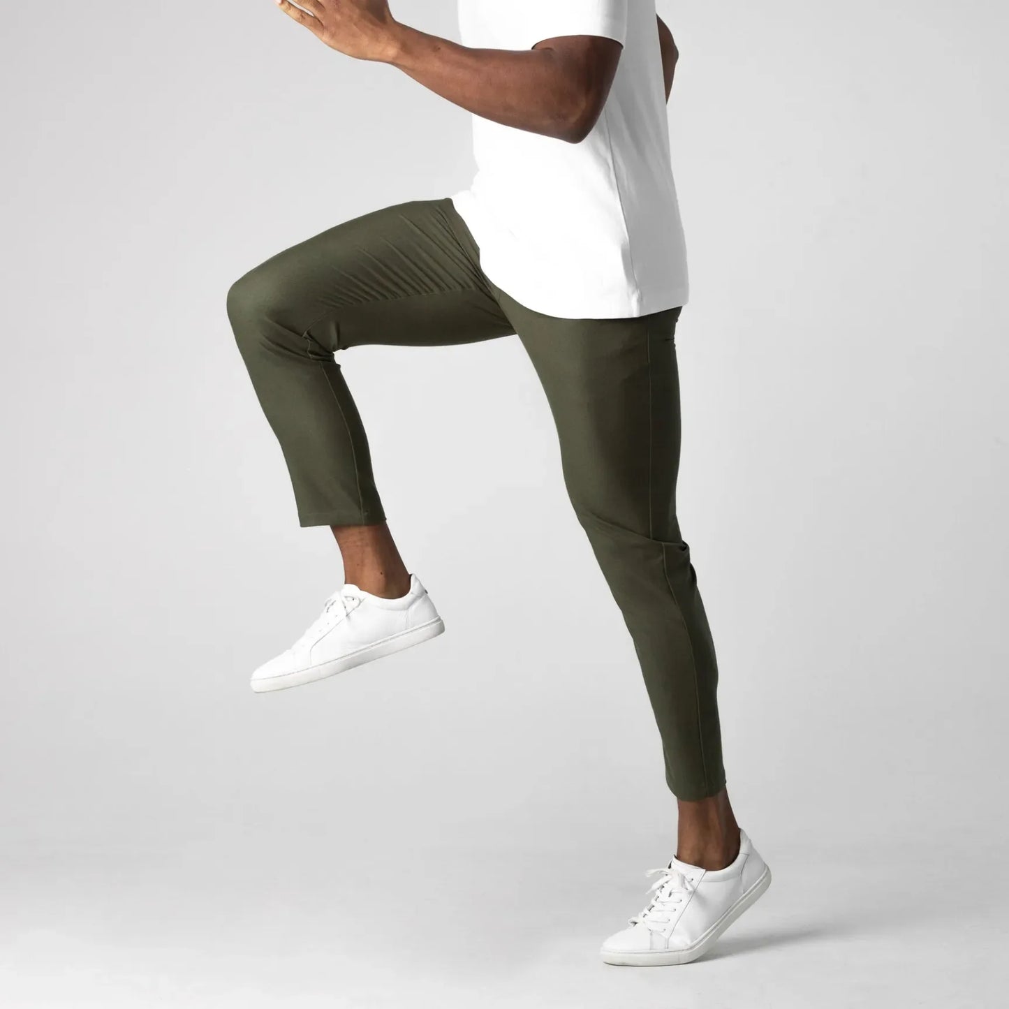 Pantalón chino elástico de corte slim | Luca