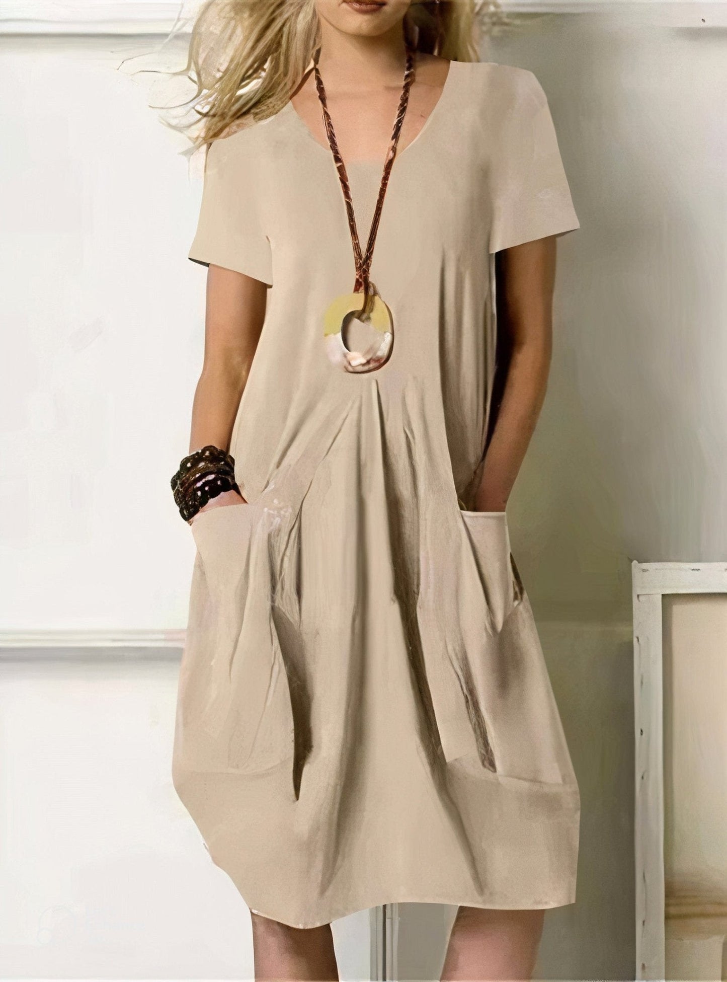 Vestido fluido de estilo casual | Marisa