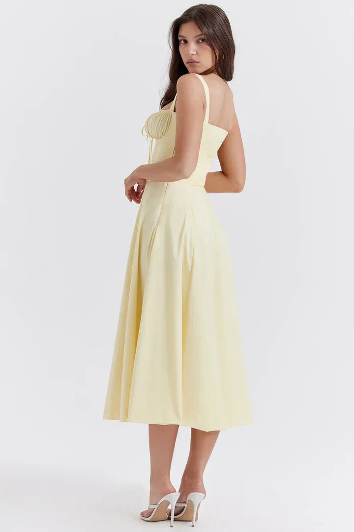 Vestido floral midi | Carmen