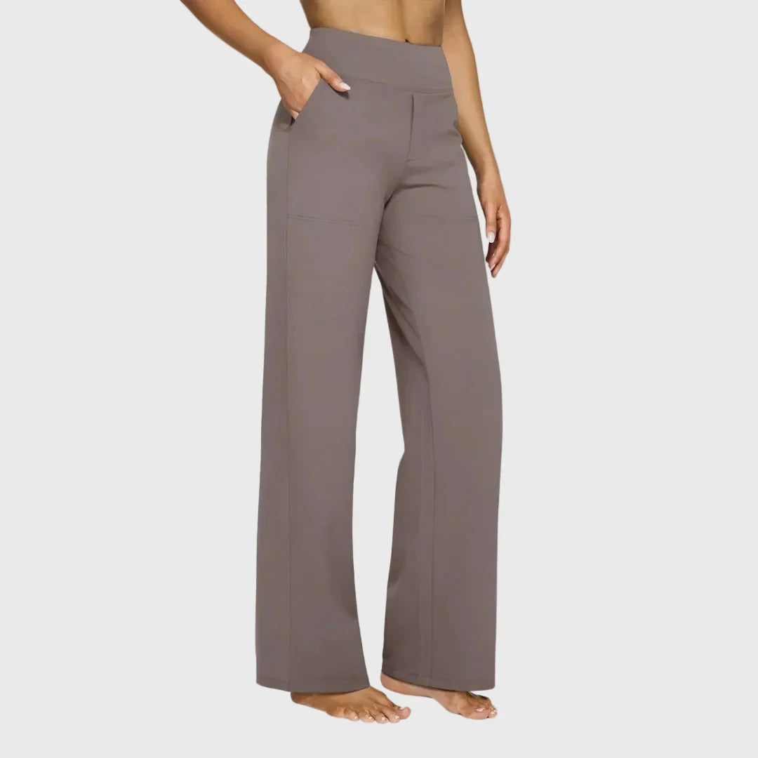 Pantalón fluido de cintura alta | Naira