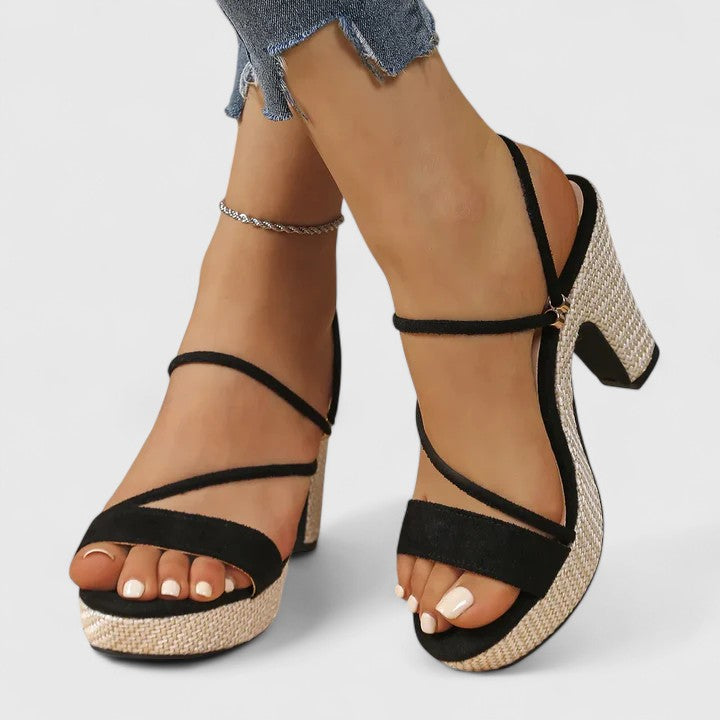 Sandalias de tacón con tiras | Darel