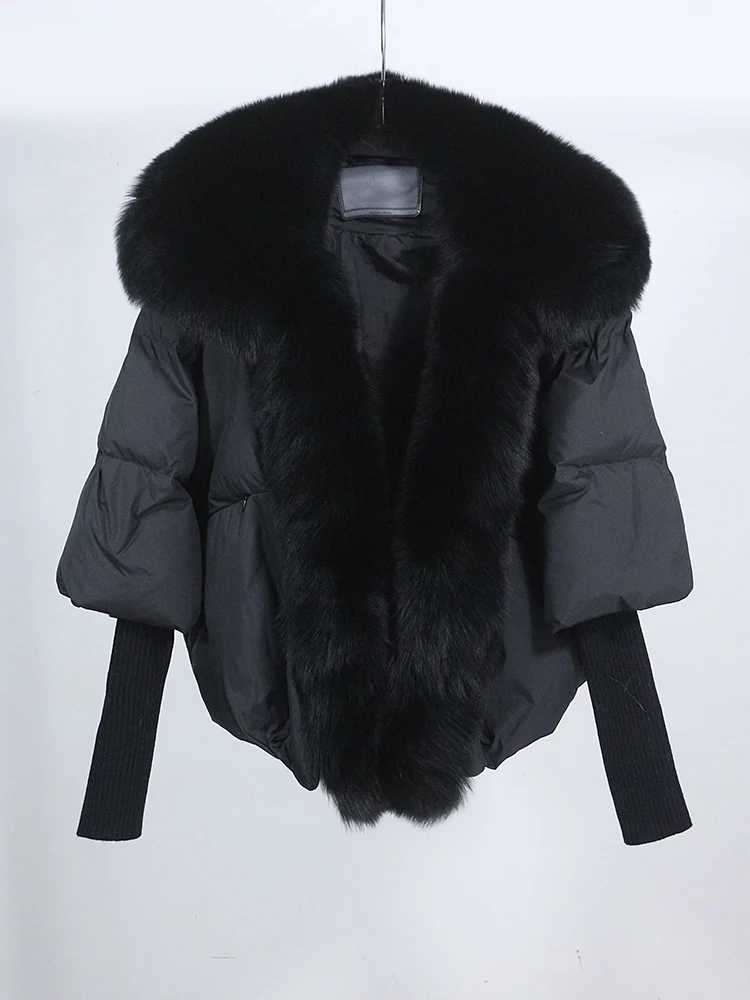 Chaqueta acolchada con capucha de pelo | Zorya
