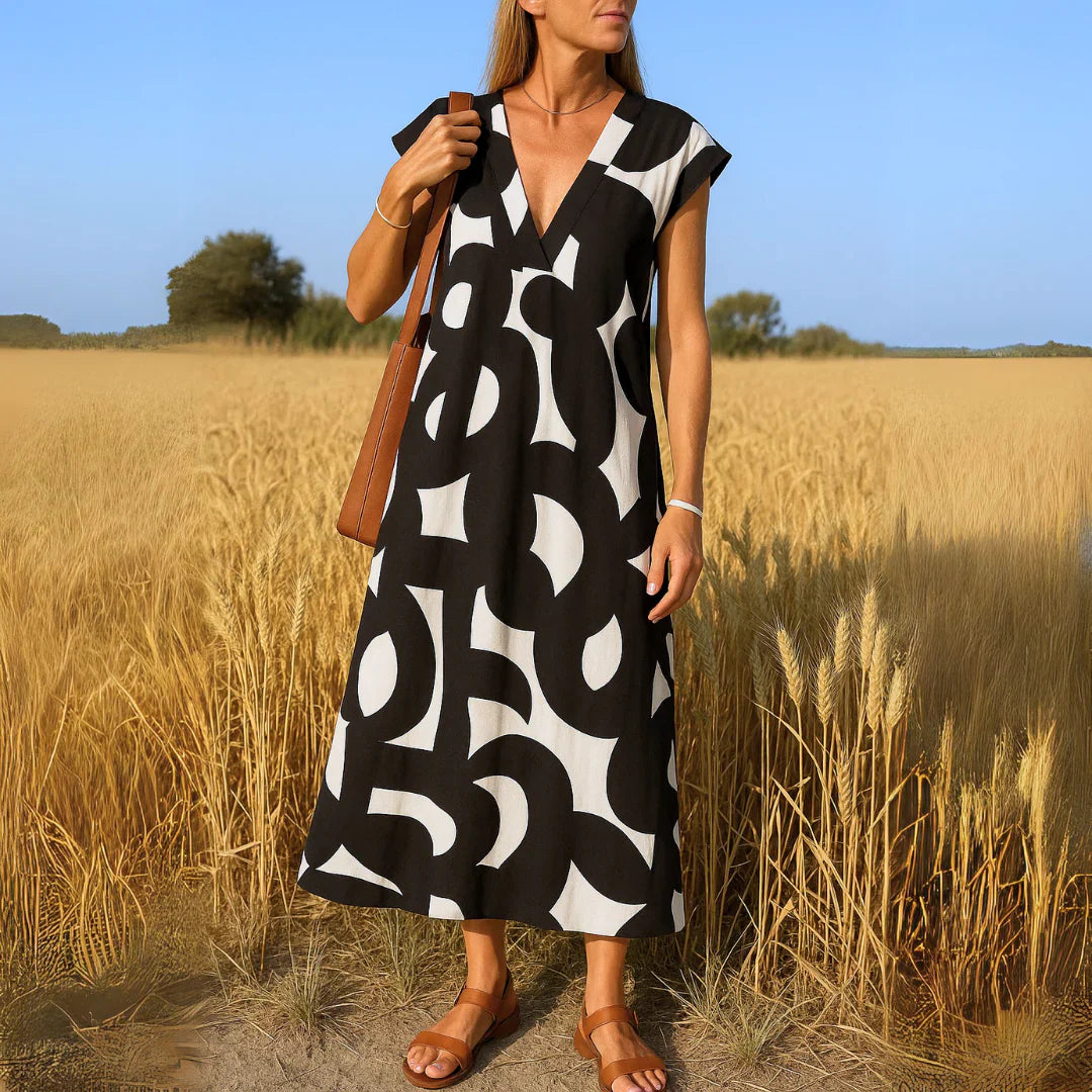 Vestido con detalles calados | Valeria