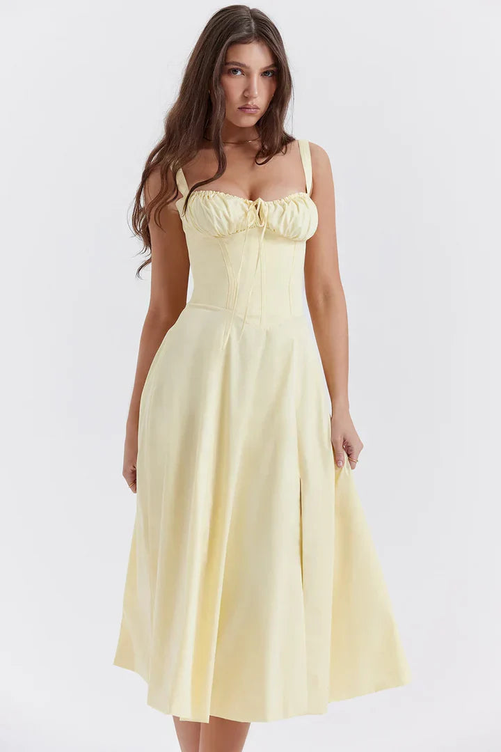 Vestido floral midi | Carmen