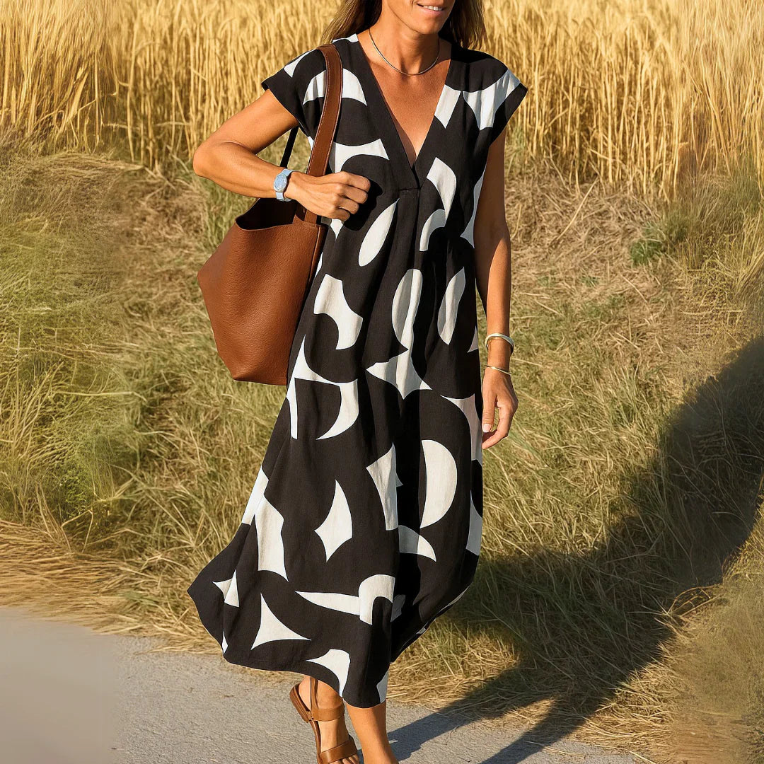 Vestido con detalles calados | Valeria