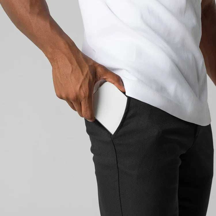 Pantalón chino elástico de corte slim | Luca