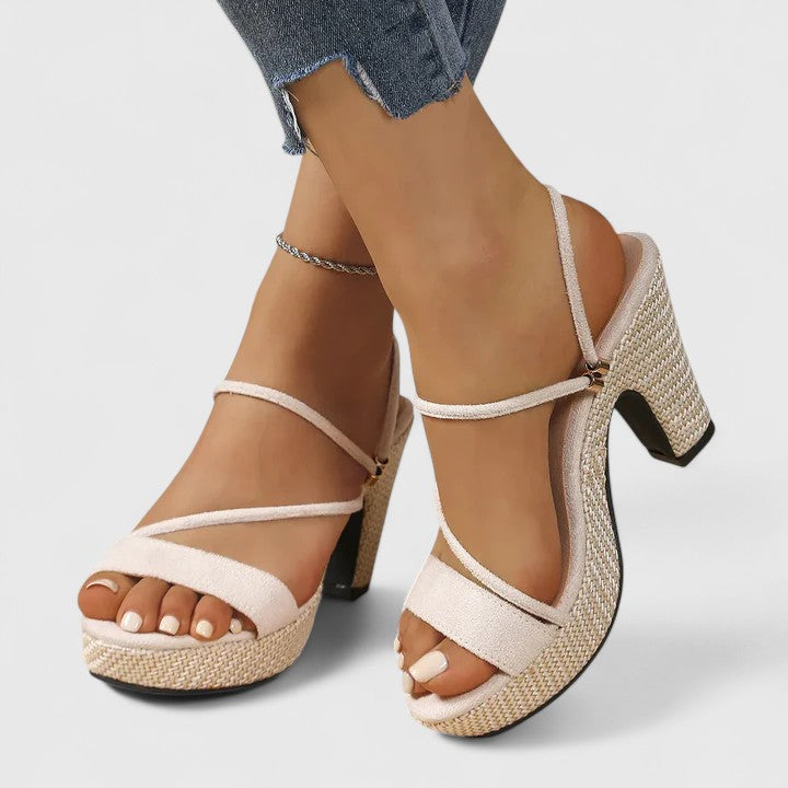 Sandalias de tacón con tiras | Darel