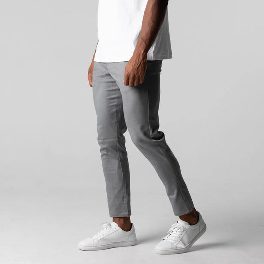 Pantalón chino elástico de corte slim | Luca