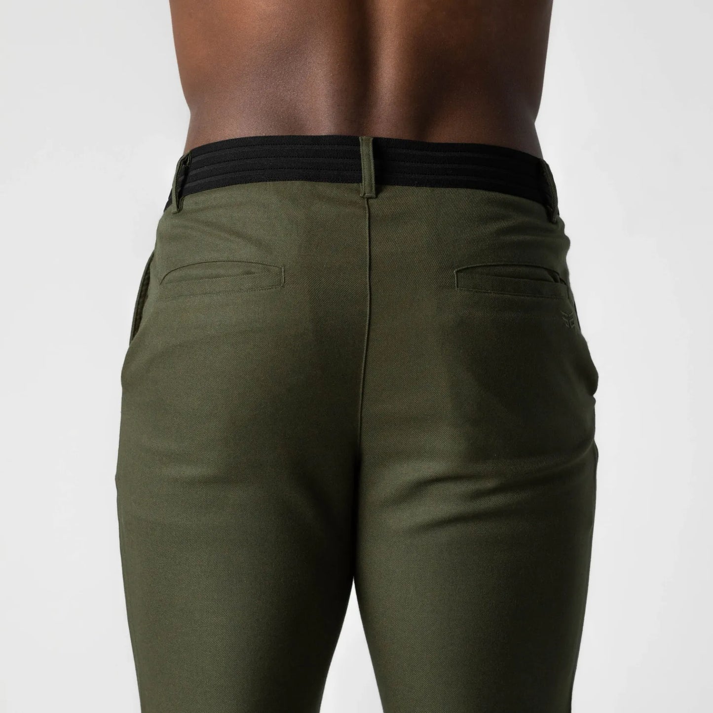 Pantalón chino elástico de corte slim | Luca