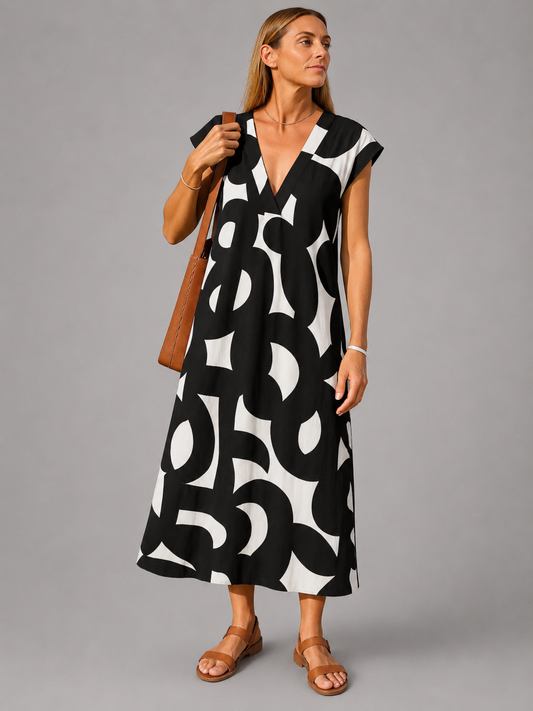 Vestido con detalles calados | Valeria
