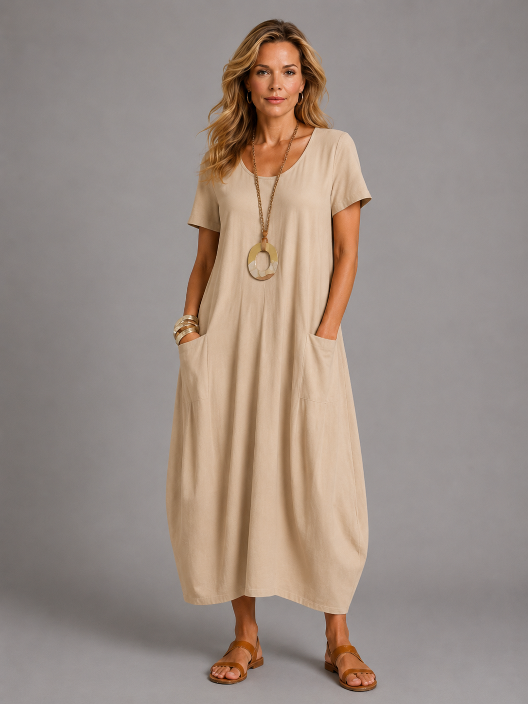 Vestido fluido de estilo casual | Marisa