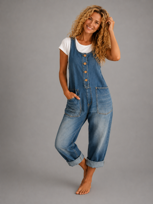 Mono denim relajado | Mila