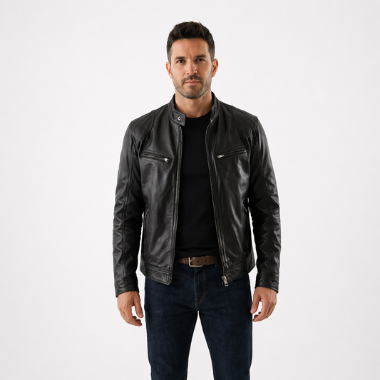 Chaqueta cuero clásica | Rober