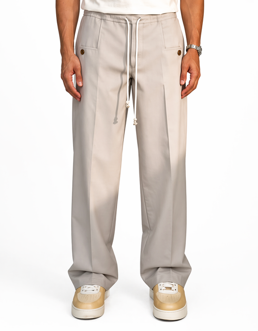 Pantalón relaxed fit con cordón | Alessio