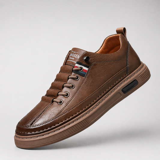 Zapatillas cuero confort | Branik