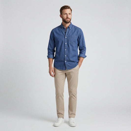 Camisa denim esencial | Odrik
