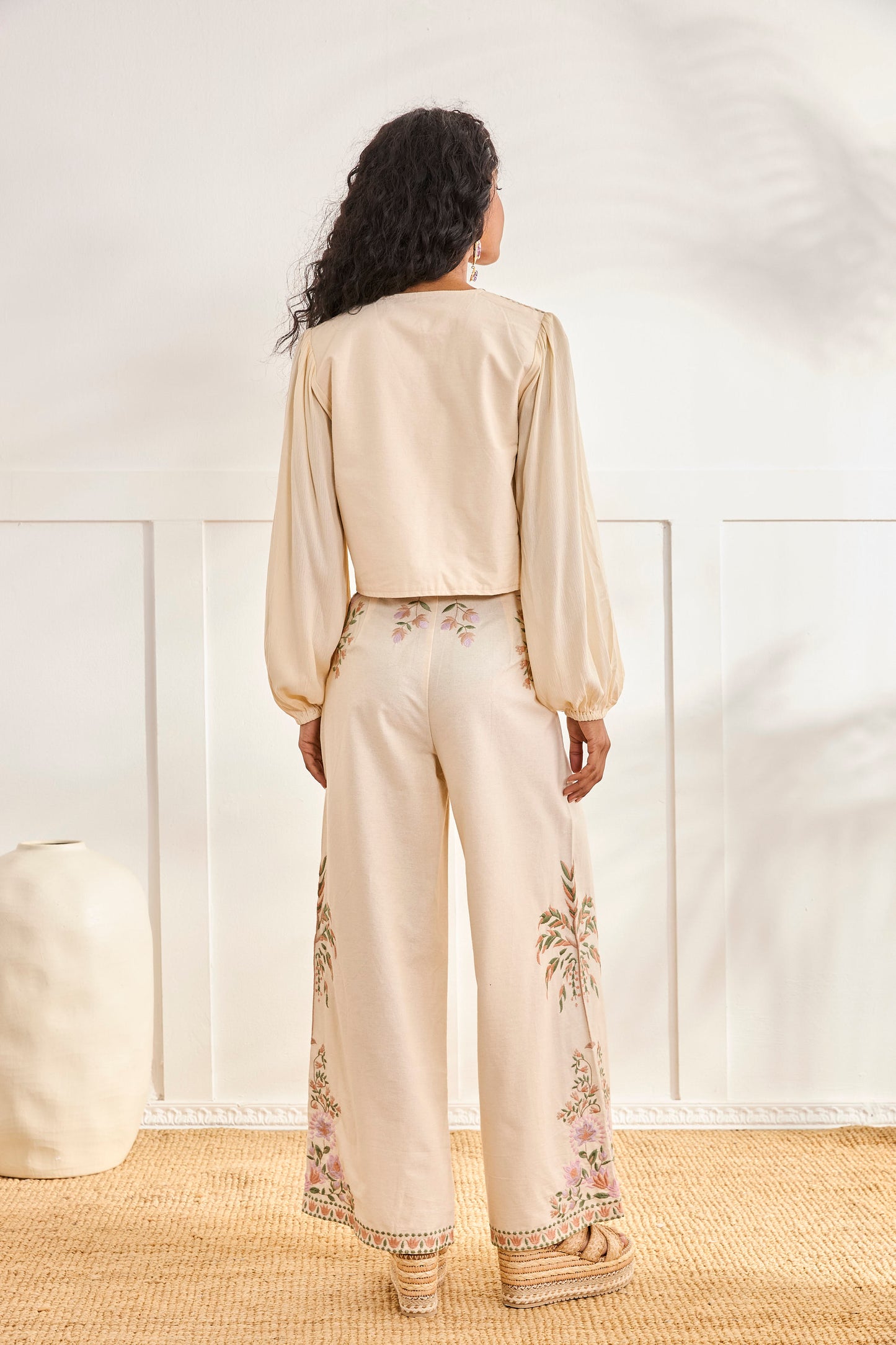 Blusa bordada floral | Alina