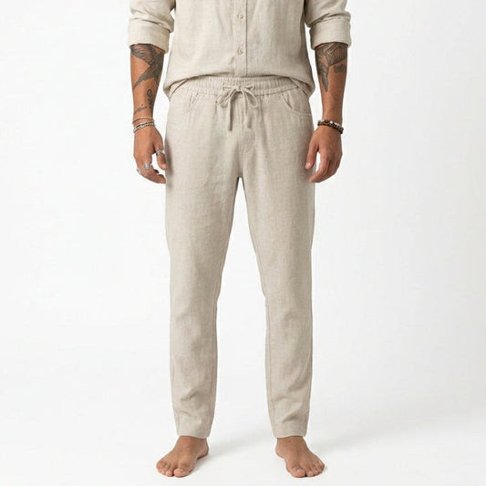 Pantalón relaxed de algodón ligero | Elian