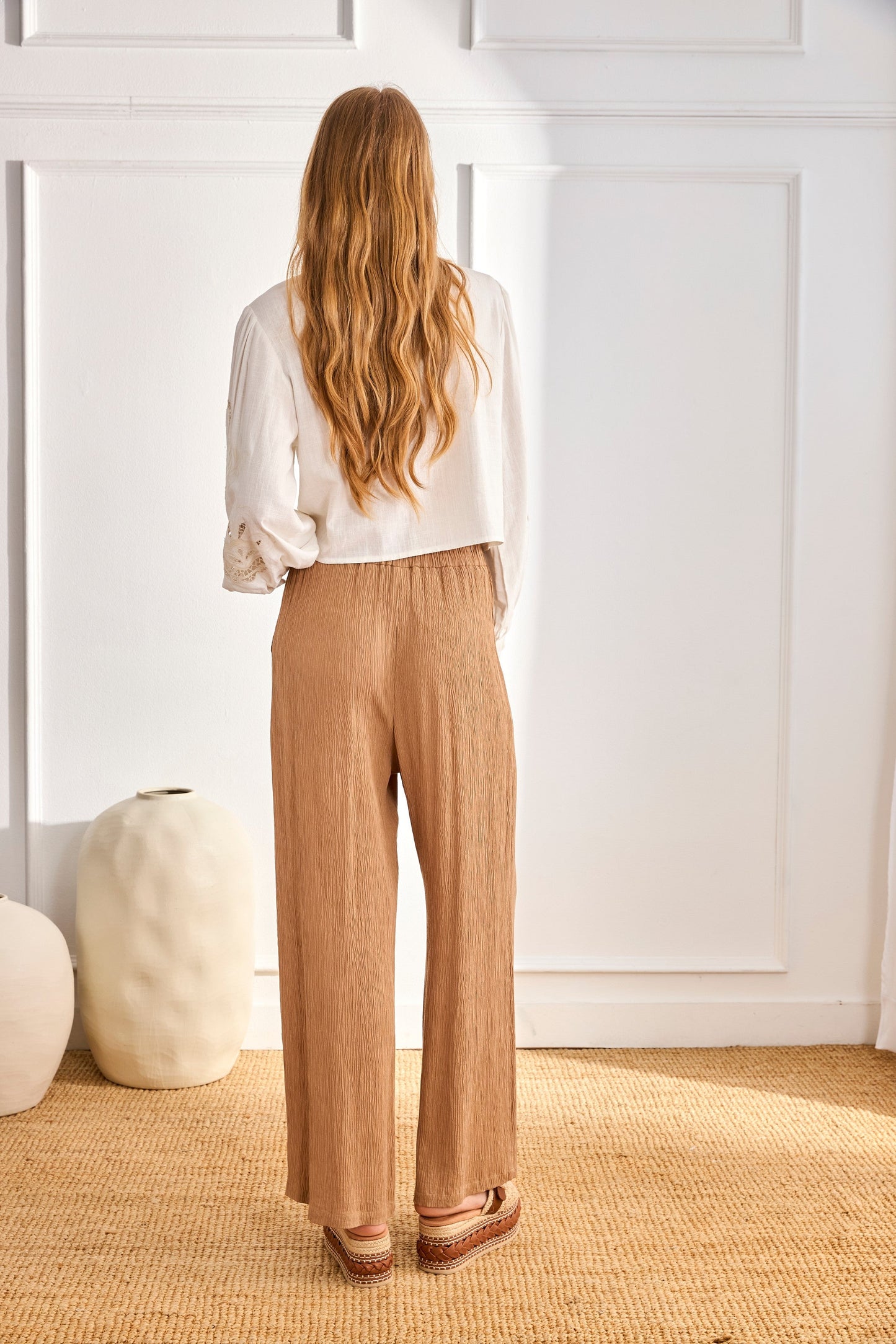 Blusa bordada calada | Isolde