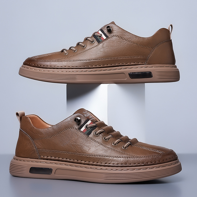 Zapatillas cuero confort | Branik