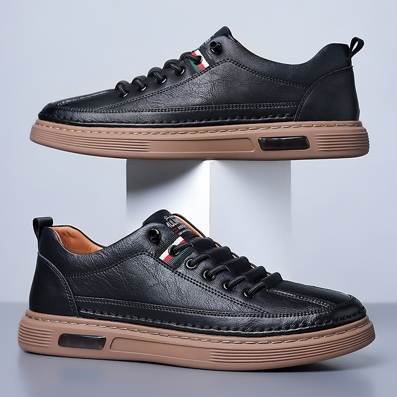Zapatillas cuero confort | Branik