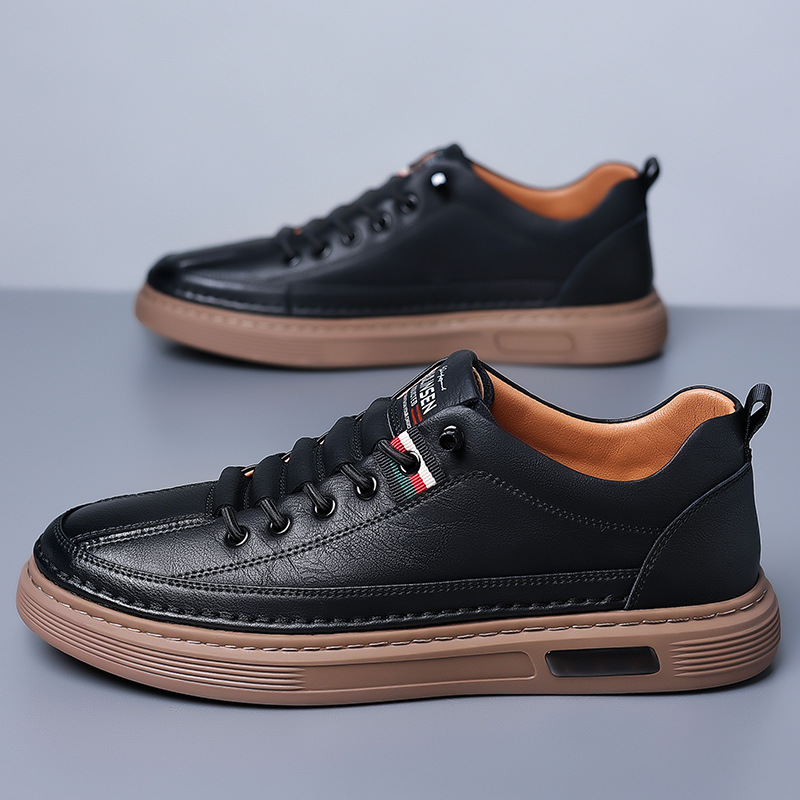 Zapatillas cuero confort | Branik