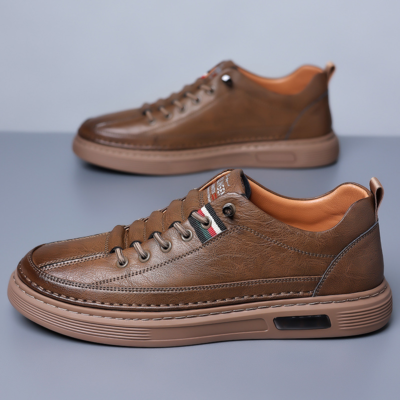 Zapatillas cuero confort | Branik