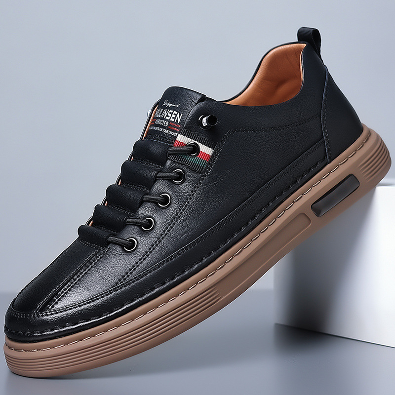 Zapatillas cuero confort | Branik