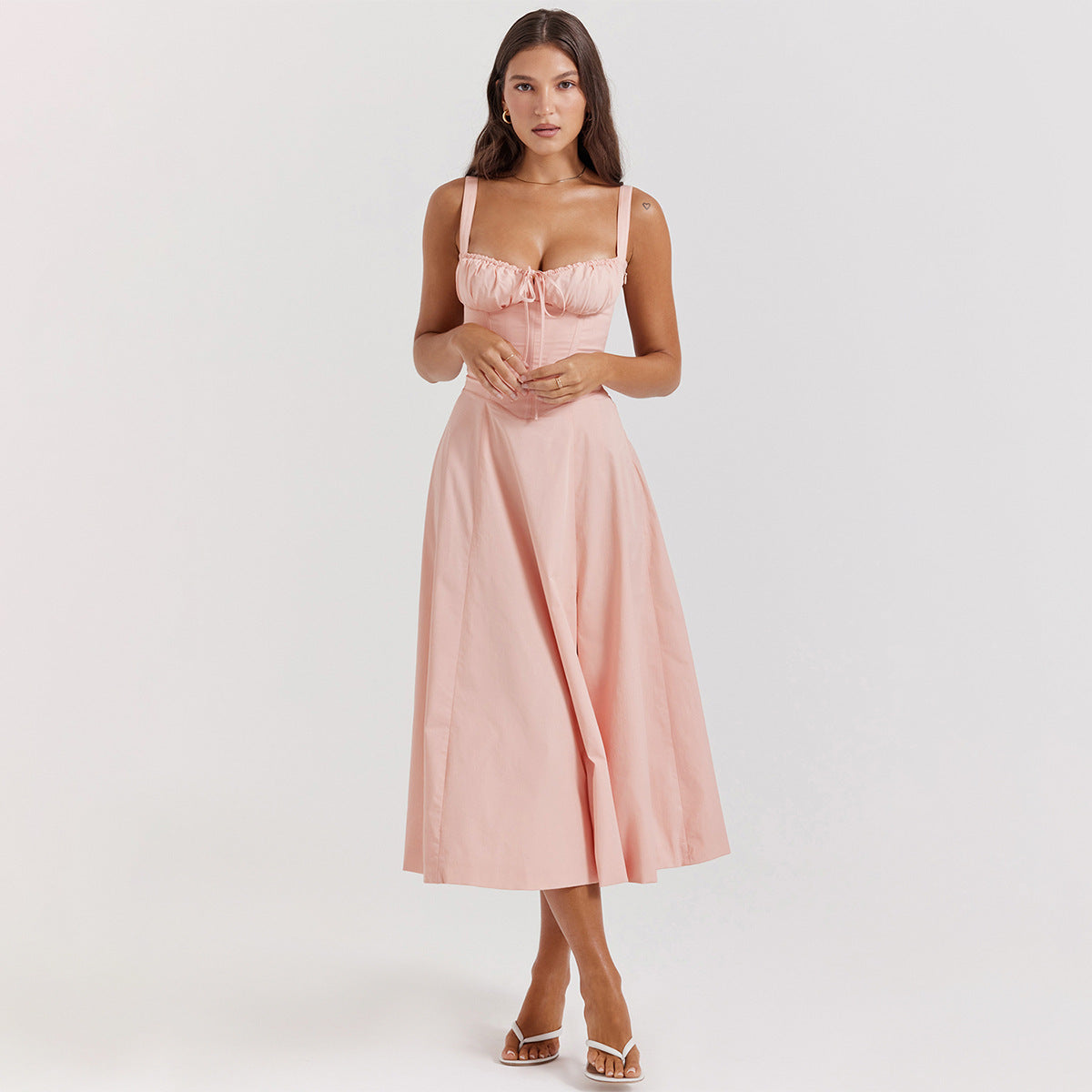 Vestido floral midi | Carmen