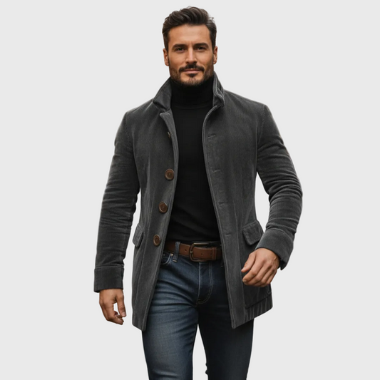 Abrigo slim de corte elegante | Renzo