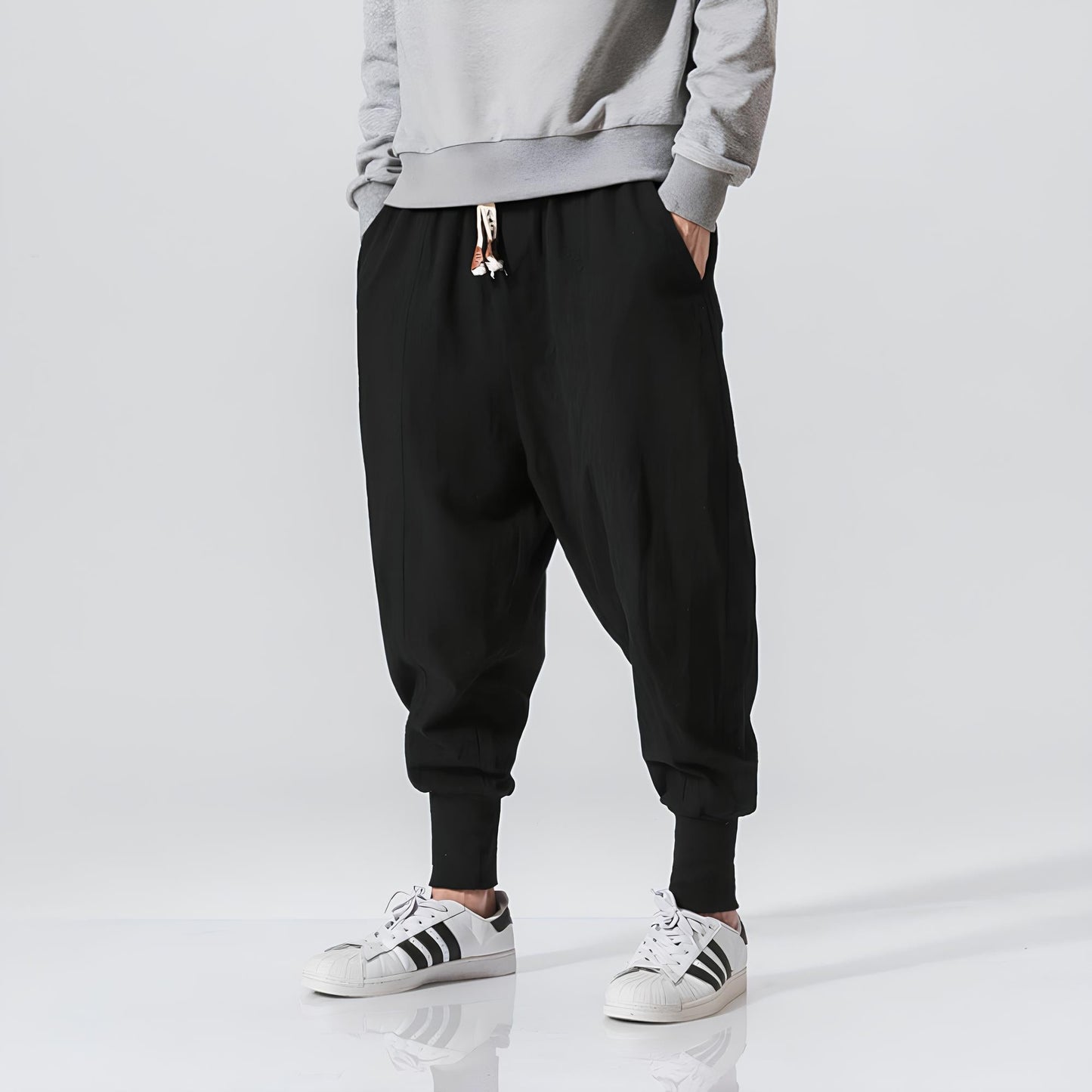 Riku - Pantalones bombachos cómodos de algodón