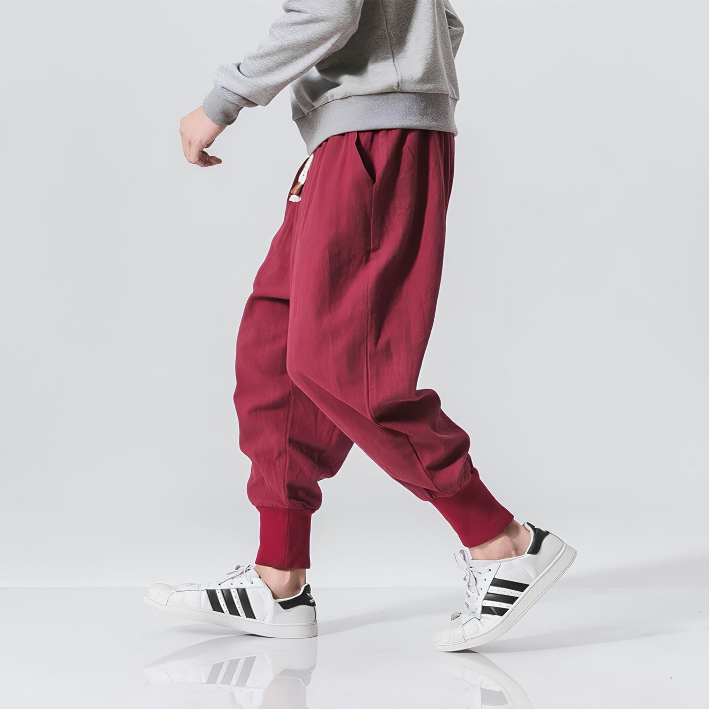 Riku - Pantalones bombachos cómodos de algodón