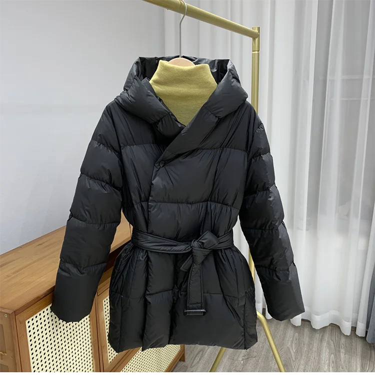 Chaqueta acolchada con cinturón | Eira