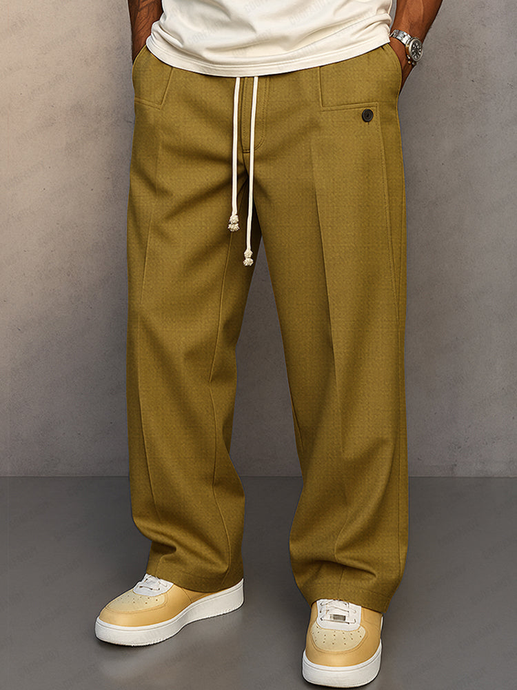 Pantalón relaxed fit con cordón | Alessio