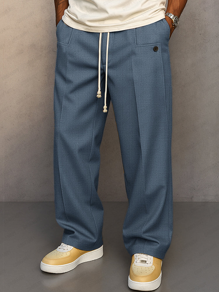Pantalón relaxed fit con cordón | Alessio