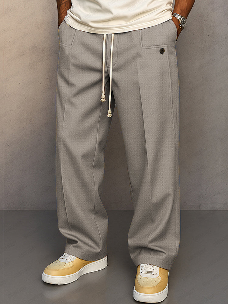 Pantalón relaxed fit con cordón | Alessio
