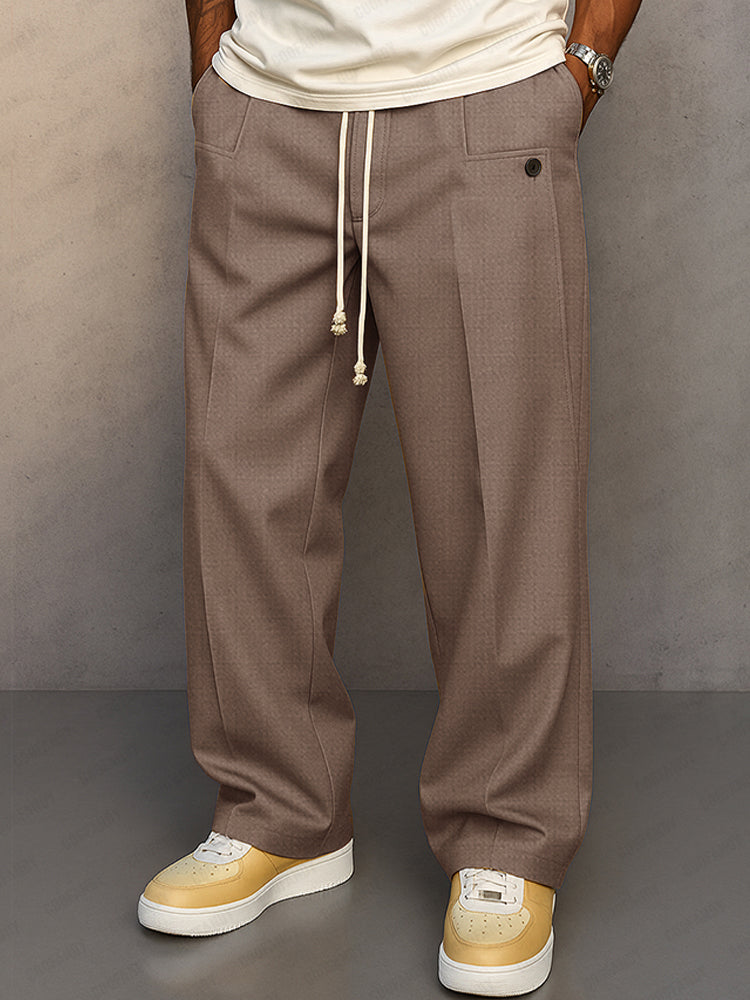 Pantalón relaxed fit con cordón | Alessio