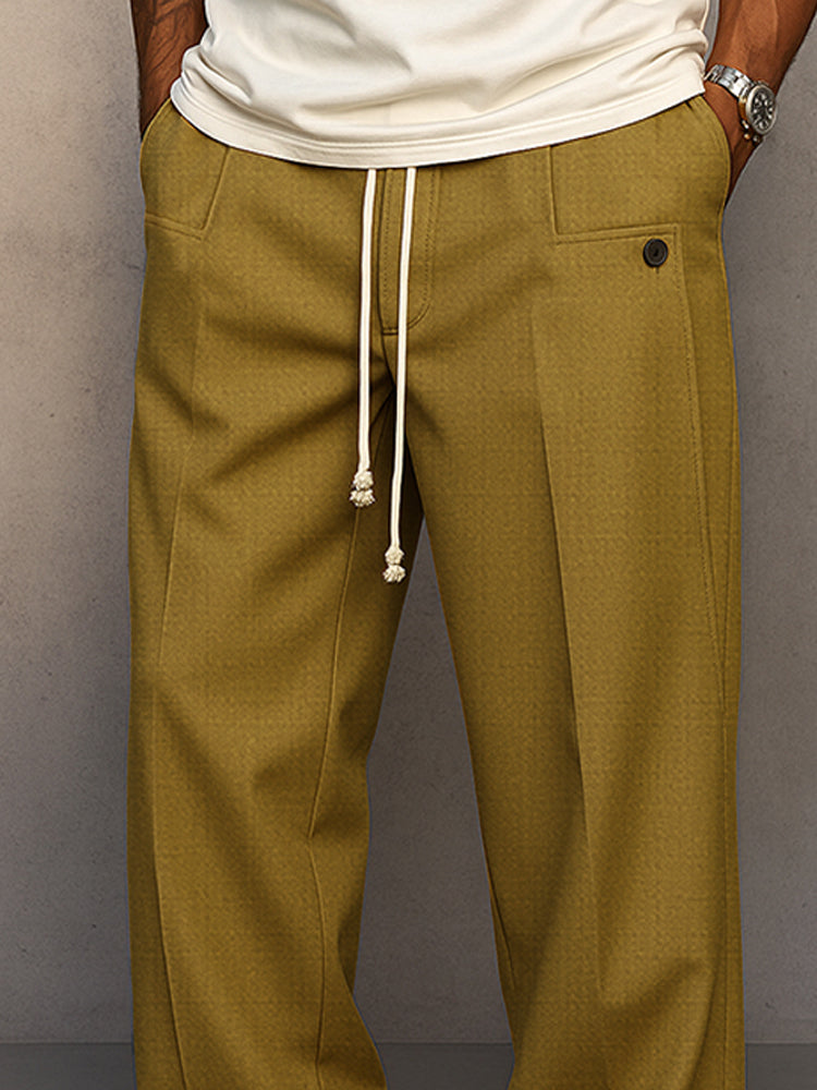 Pantalón relaxed fit con cordón | Alessio