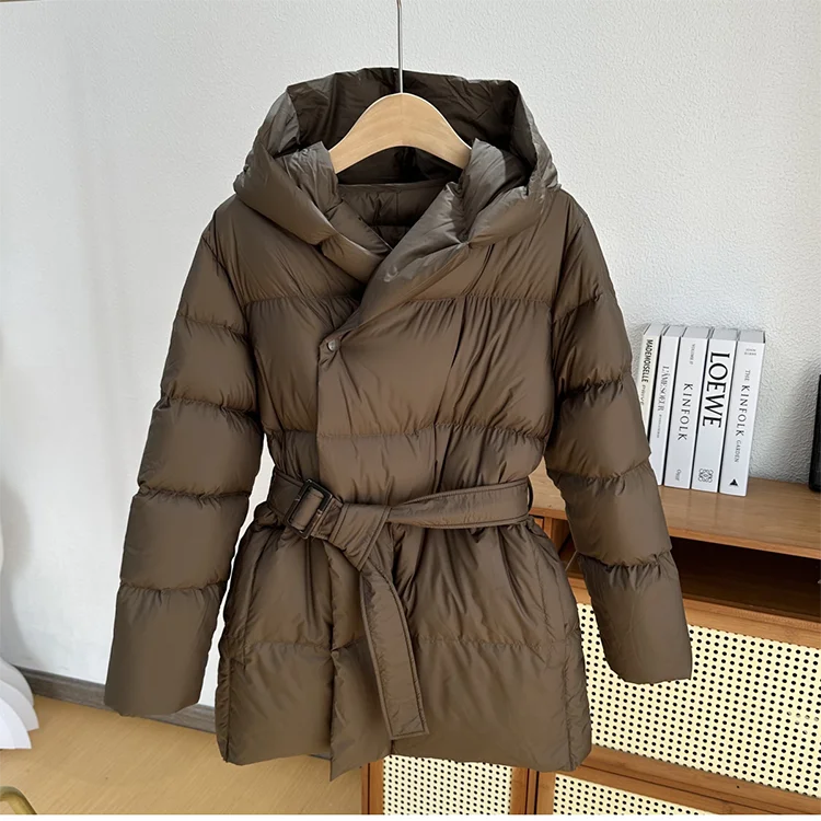 Chaqueta acolchada con cinturón | Eira