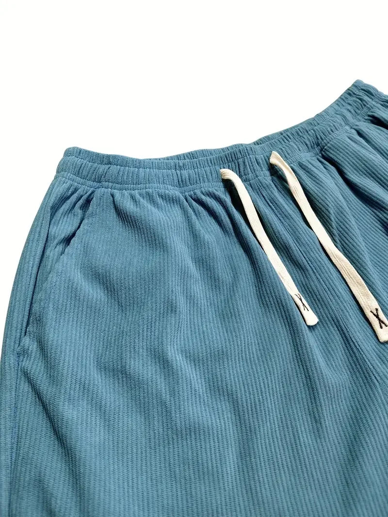 Pantalón de pana relaxed fit con cintura elástica | Hiro