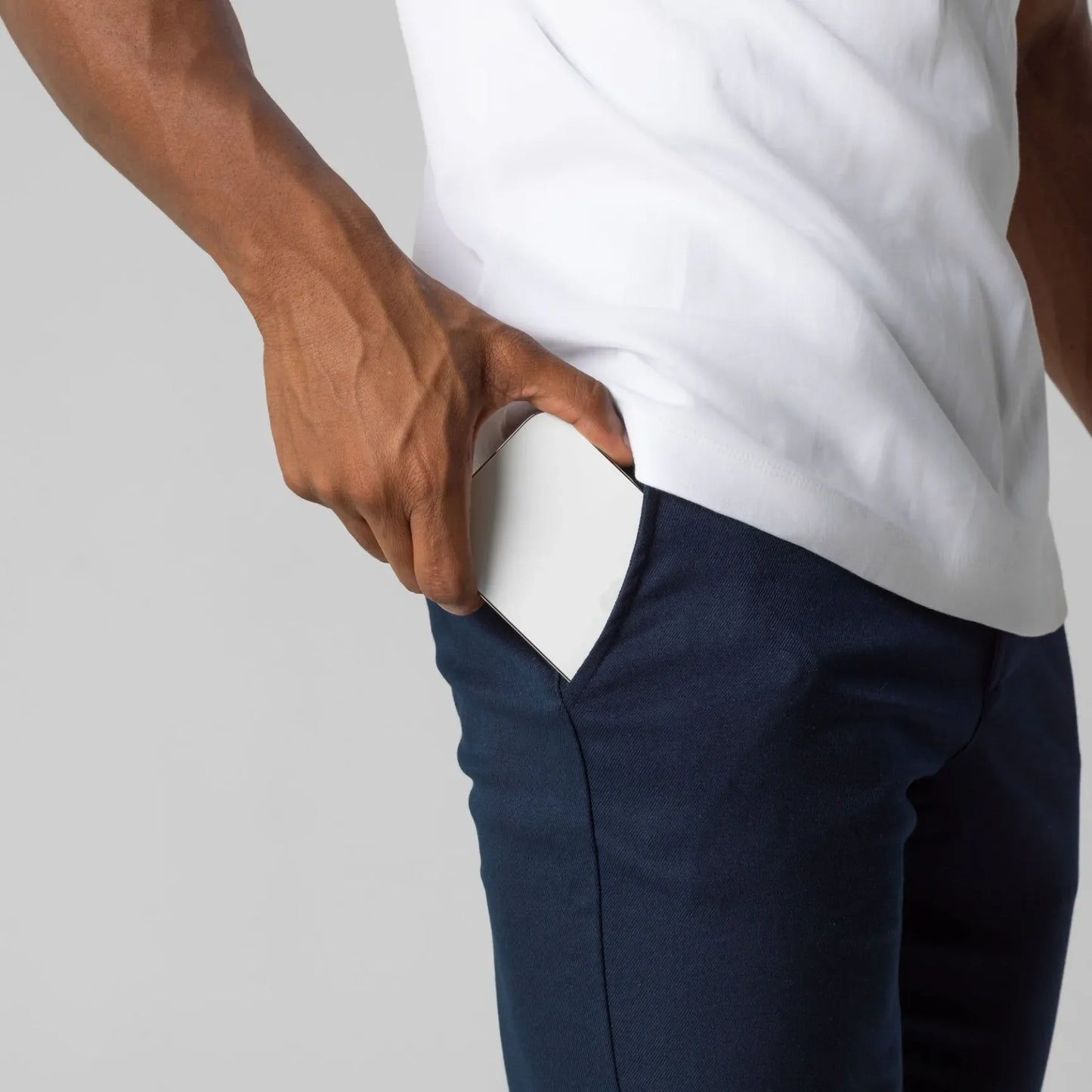 Pantalón chino elástico de corte slim | Luca