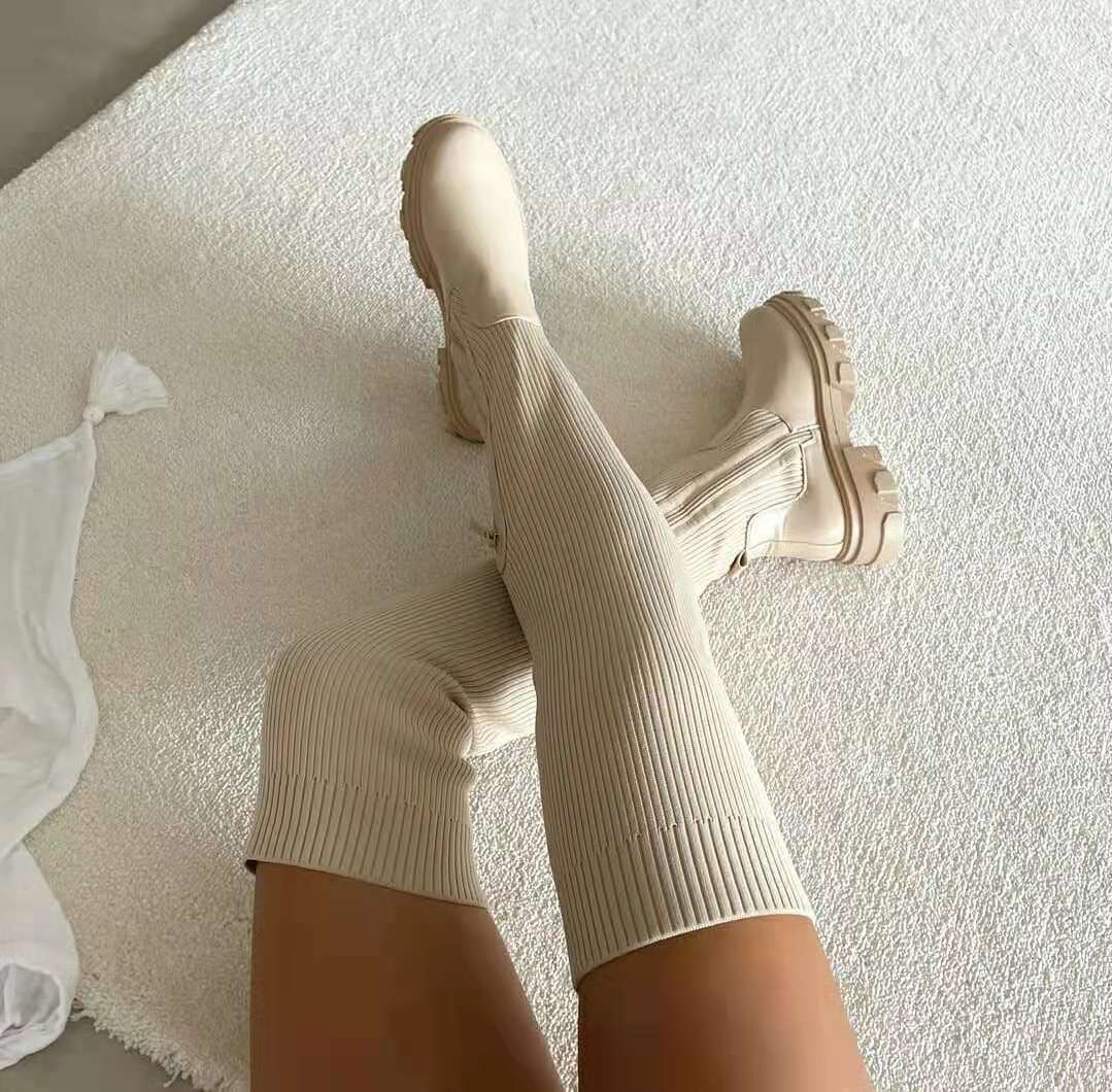 Botas altas elásticas | Valeria