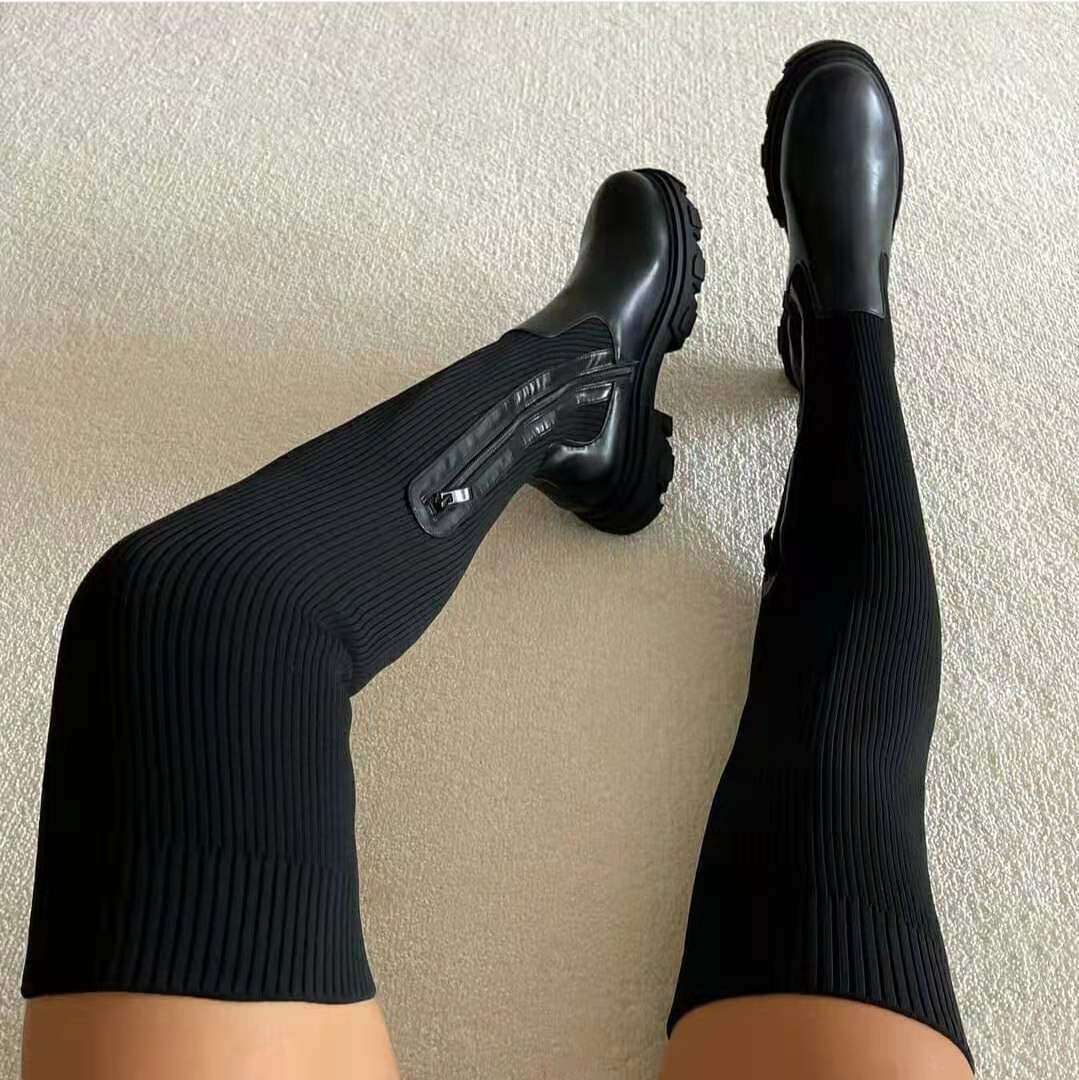Botas altas elásticas | Valeria